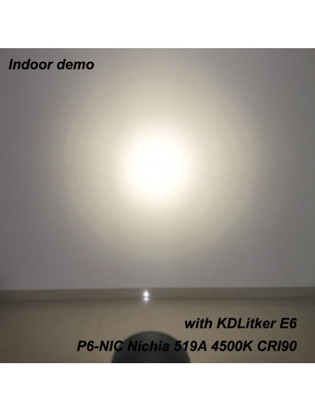 KDLITKER P6-NIC Nichia 519A 800 Lumens 3V-9V LED Drop-in Module