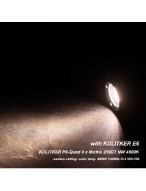 KDLITKER Quad Nichia 219CT 1600 Lumens High Power High CRI LED Drop-in Module (Dia. 26.5mm)