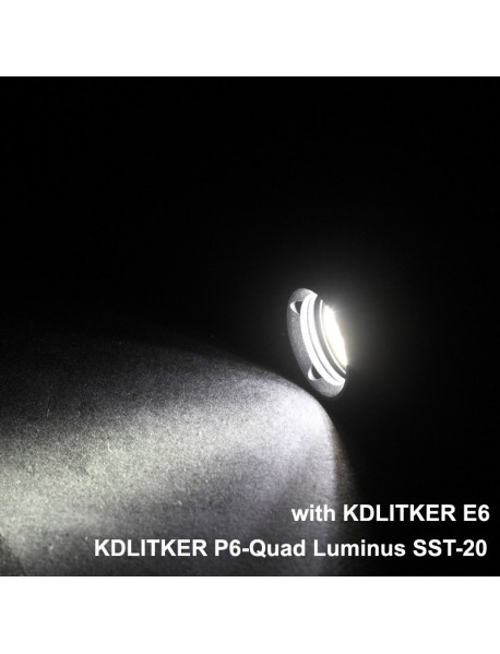 KDLITKER Quad Luminus SST-20 1400 Lumens High Power LED Drop-in Module (Dia. 26.5mm)