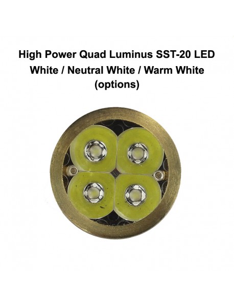 KDLITKER Quad Luminus SST-20 1400 Lumens High Power LED Drop-in Module (Dia. 26.5mm)