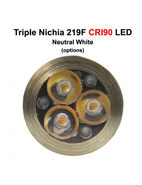 KDLITKER Triple Nichia 219F 1200 Lumens High CRI LED Drop-in Module (Dia. 26.5mm)