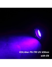 KDLITKER Triple 395nm 410nm 430nm UV LED Drop-in Module (Dia. 26.5mm)
