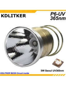 KDLITKER P6-UV 5W Seoul CUN66A1G UV365nm Drop-in Module