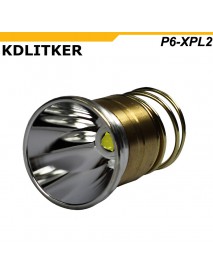 KDLITKER P6  XP-L2 HD 1000 Lumens 3V - 9V P60 LED Drop-in Module (1 PC)