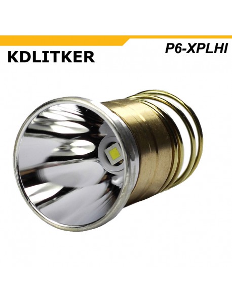 KDLITKER P6-XPLHI  XP-L HI 800 Lumens 3V - 9V LED P60 Drop-in Module
