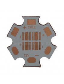 20mm (D) 4 x 3535 LEDs 12V DTP Copper PCB