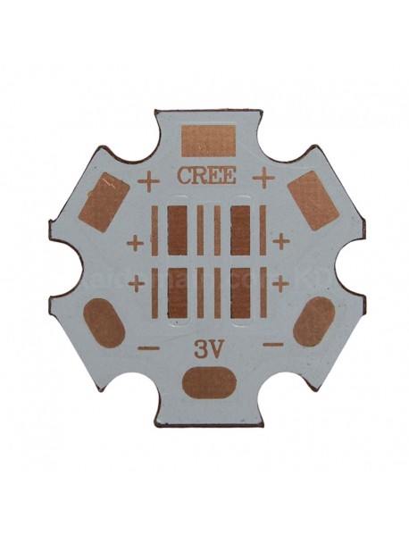 20mm (D) 4 x 3535 LEDs 3V DTP Copper PCB