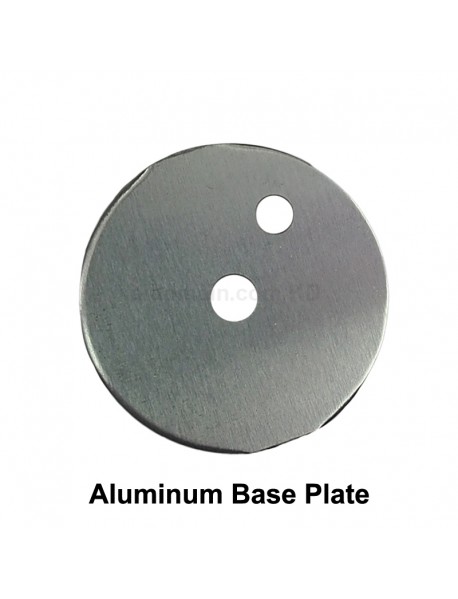 40mm (D) x 2mm (T) 2S2P Aluminum Base Plate for 4 x 3535 LEDs