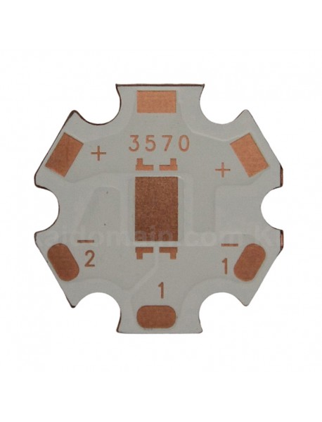 20mm (D) 3570 LED DTP Copper MCPCB