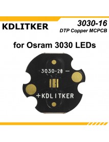 KDLITKER 3030-20 DTP Copper MCPCB for Osram / 3030 LEDs ( 2 pcs )