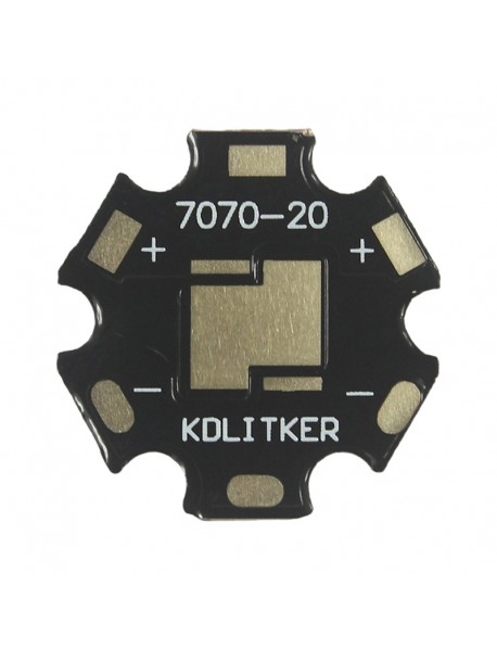 KDLITKER 7070-20 12V DTP Copper MCPCB (2 PCS)