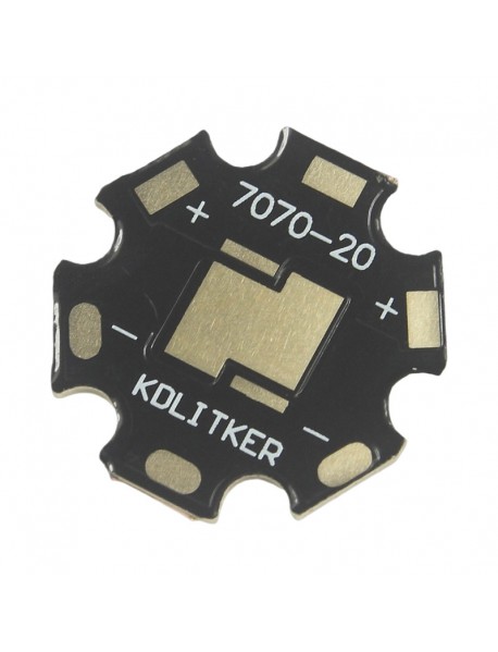 KDLITKER 7070-20 12V DTP Copper MCPCB (2 PCS)