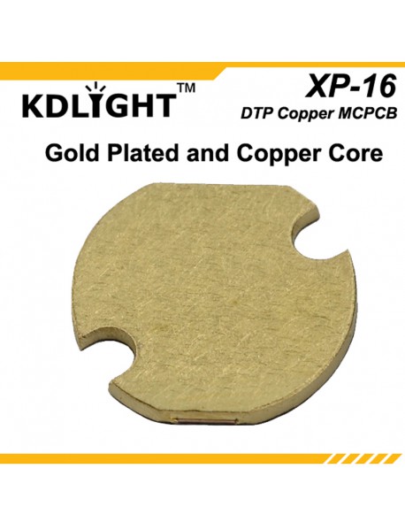 KDLITKER 3535-16 DTP Copper MCPCB for Cree XP Series / Nichia 219 Series / 3535 LEDs ( 2 pcs )