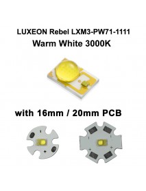 LUXEON Rebel LXM3-PW71-1111 Warm White 3000K LED Emitter (1pc)