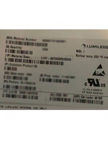 Lumileds LUXEON V W(600 Lumens) F(2.65V) White 6500K LED Emitter