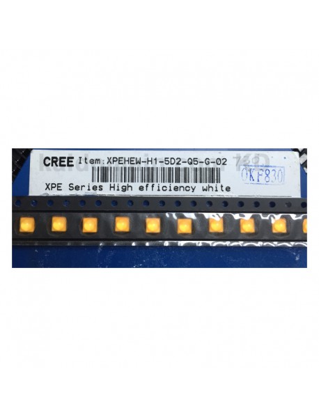 CREE XP-E HEW Q5 5D2 Neutral White 4000K High CRI80 LED Emitter (1 pc)