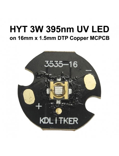 HYT 3W 1A 395nm UV LED 3535 SMD Ultraviolet UV LED