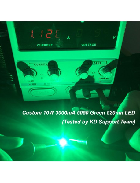 C50 10W 3000mA 5050 Green 520nm SMD 5050 LED