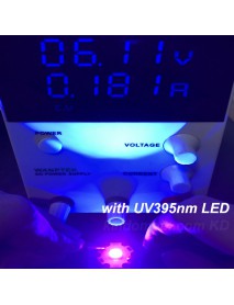 12W Korea LED Chip UV365nm UV395nm Ultraviolet UV LED Emitter (1 PC)