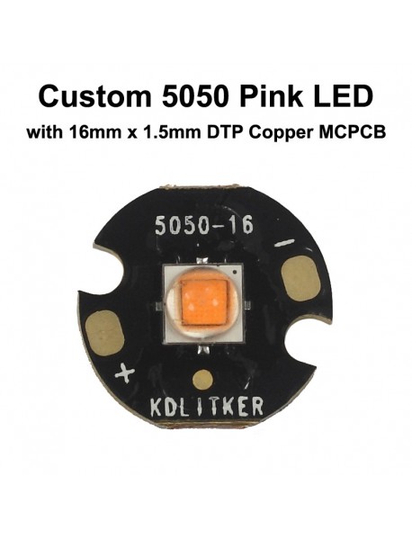 Custom 10W 3000mA 5050 Full Spectrum Pink LED