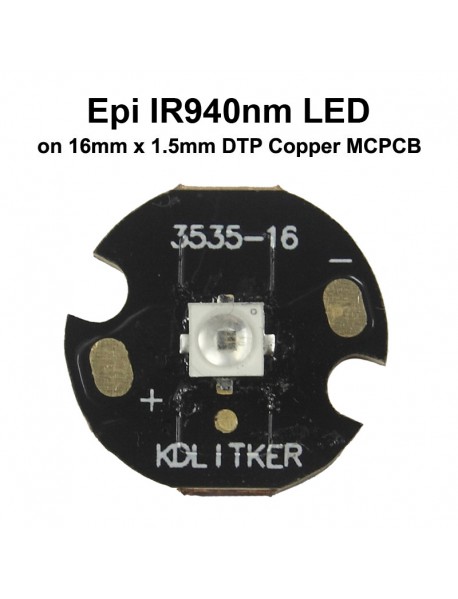 Epi IR940nm 1.8V 800mA Infrared Red SMD 3535 IR LED
