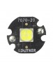 XHP70 White 6500K 6V 4800mA on 20mm LED MCPCB