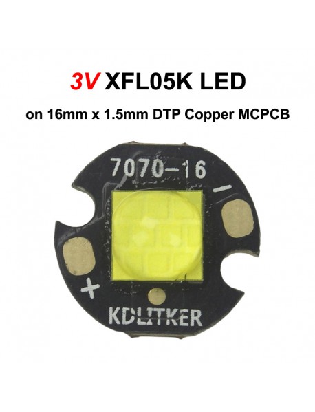 3V XFL05K HD 6500K 30A 107W 8335 Lumens SMD 7070 LED