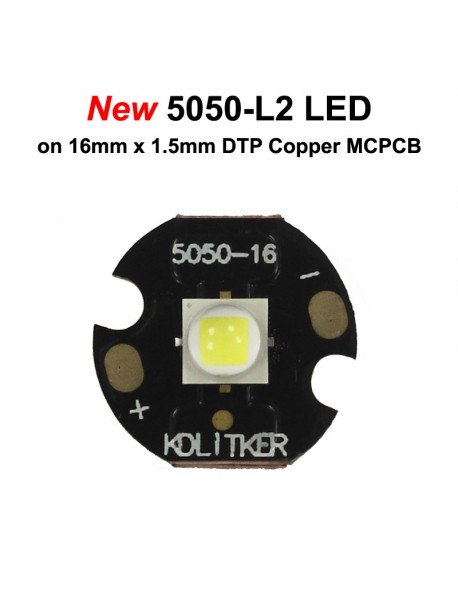 New 5050-L2 10W 3A 1052 Lumens SMD 5050 LED