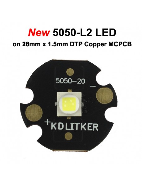New 5050-L2 10W 3A 1052 Lumens SMD 5050 LED