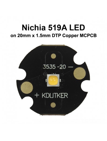Nichia 519A Neutral White 4500K CRI90 SMD 3535 LED