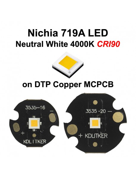 Nichia 719A Neutral White 4000K CRI90 SMD 3535 LED