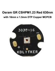 Osram GR CSHPM1.23 Red 630nm LED Emitter (1 PC)
