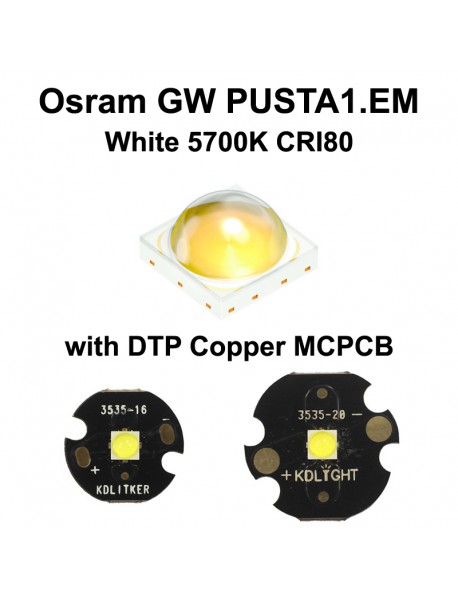 Osram GW PUSTA1.EM White 5700K LED Emitter CRI80