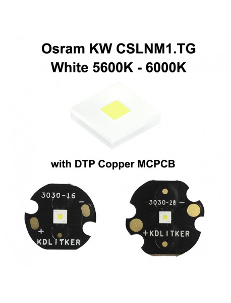 Osram KW CSLNM1.TG 6N-ebzB46-65 White 5600K - 6000K 3030 LED Emitter