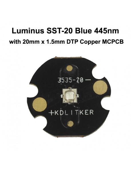 Luminus SST-20-B V B2 Blue 445nm Fishing 3535 LED Emitter