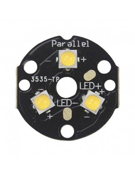 Triple 519A 5700K 5000K 4500K 4000K 3500K SMD 3535 LED on 20mm DTP Copper MCPCB Parallel