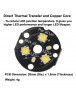 Triple 519A 5700K 5000K 4500K 4000K 3500K SMD 3535 LED on 20mm DTP Copper MCPCB Parallel