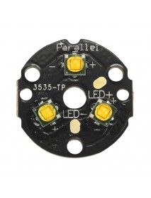 Triple C35 Golden Yellow SMD 3535 LED on 20mm DTP Copper MCPCB Parallel
