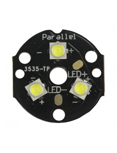 Triple New Cree XP-G2 SMD 3535 LED on 20mm DTP Copper MCPCB Parallel