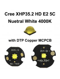 Cree XHP35.2 HD E2 5C Neutral White 4000K LED Emitter (1 PC)