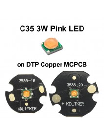 C35 3W 1A Full Spectrum Pink SMD 3535 LED