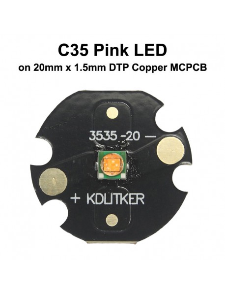 C35 3W 1A Full Spectrum Pink SMD 3535 LED