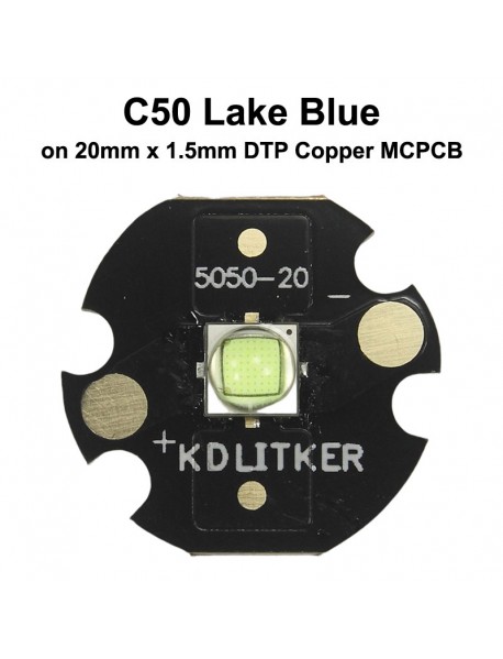 C50 10W 3000mA Lake Blue SMD 5050 LED