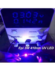 Epi 3W 395nm 410nm 430nm 3535 SMD Ultraviolet UV LED