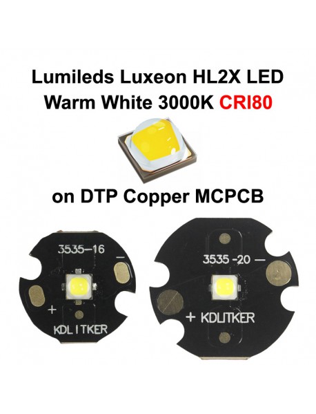 Lumileds Luxeon HL2X Warm White 3000K CRI80 SMD 3535 LED