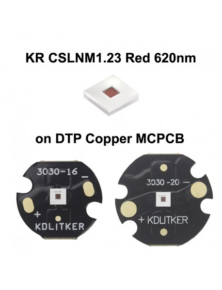 KR CSLNM1.23 Red 620nm 2500mA SMD 3030 LED