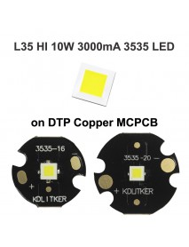L35 HI 10W 3A 2.7V - 3.2V 550 Lumens SMD 3535 LED