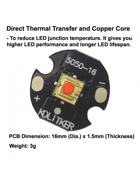 L50 Red 20W 5A SMD 5050 LED