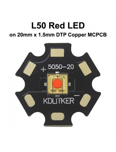 L50 Red 20W 5A SMD 5050 LED