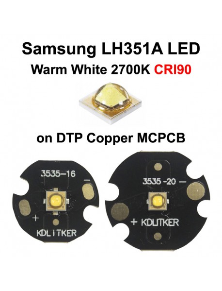 Samsung LH351A Warm White 2700K CRI90 SMD 3535 LED